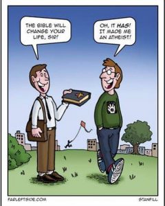 Reading Bible Made Me An Atheist