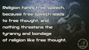 Free speech may lead to free thought