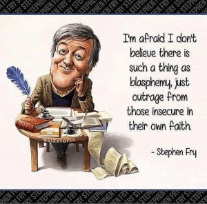 No such thing as blasphemy